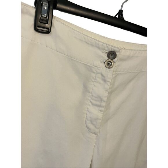 DKNY wide leg white pants - 10 - Picture 2 of 8